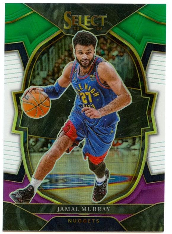 Jamal Murray 2022-23 Panini Select Concourse Green White Purple #39