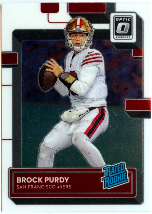 Brock Purdy RC 2022 Donruss Optic Rated Rookie #277