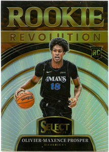 Olivier-Maxence Propser RC 2023-24 Panini Select Silver Rookie Revolution #15