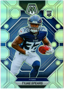 Tyjae Spears RC 2023 Panini Mosaic Silver Prizm Rookie #369