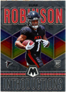 Bijan Robinson RC 2023 Panini Mosaic Introductions Rookie