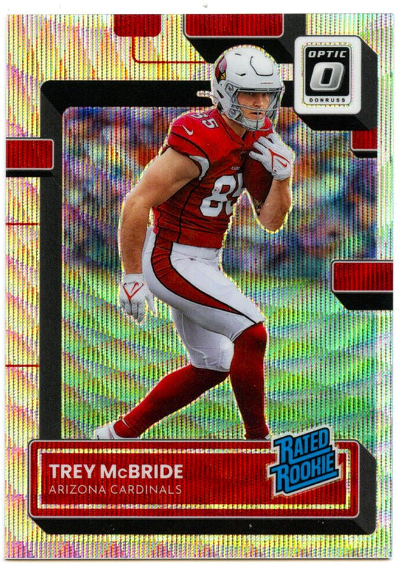 Trey Mcbride RC 2022 Donruss Optic Wave Prizm Rated Rookie SP 239/300