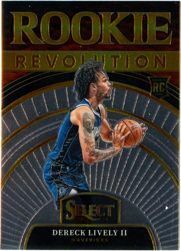 Dereck Lively II RC 2023-24 Panini Select Rookie Revolution #7