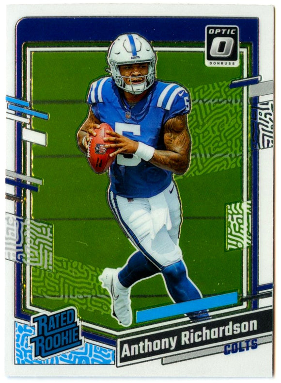 Anthony Richardson RC 2023 Donruss Optic Rated Rookie #247