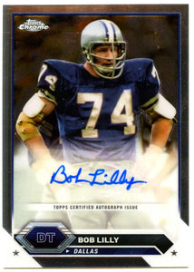 Bob Lilly 2023 Topps Composite Chrome Auto