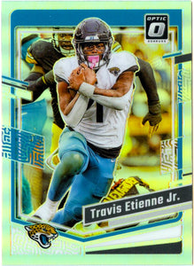 Travis Etienne Jr 2023 Panini Donruss Optic Holo Prizm #86