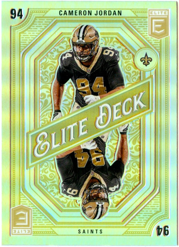 Cameron Jordan 2024 Panini Donruss Elite Football Elite Deck #19