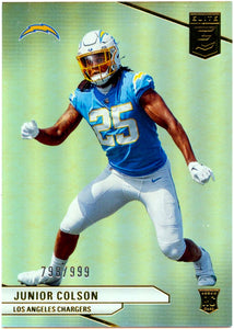 Junior Colson RC 2024 Donruss Elite Rookie SP 798/999