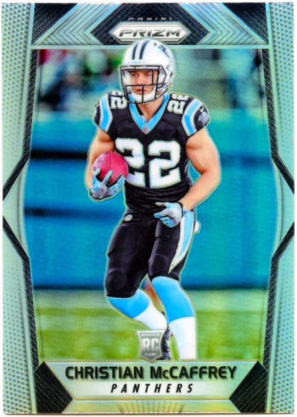 Christian Mccaffrey RC 2017 Panini Prizm Silver Rookie #249