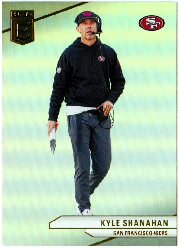 Kyle Shanahan 2024 Panini Donruss Elite Coach #17