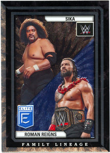 Sika Roman Reigns 2023 Donruss Elite WWE Family Lineage #3