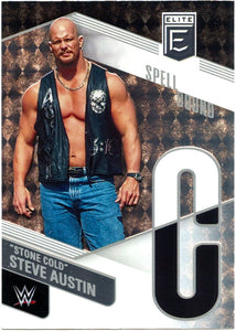 Stone Cold Steve Austin 2024 Donruss Elite WWE Spellbound "C" #20