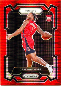 Cam Whitmore RC 2023-24 Panini Prizm Red Pulsar Rookie SP 187/299