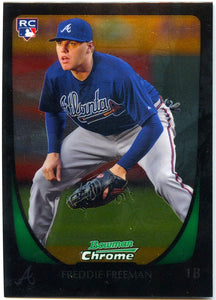 Freddie Freeman RC 2011 Bowman Chrome Rookie #185