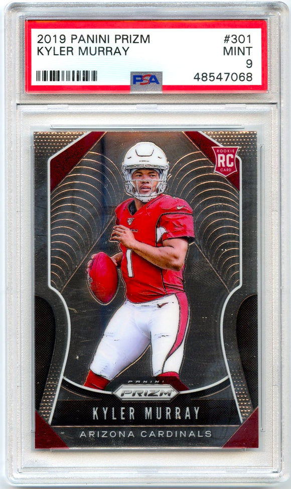 Kyler Murray RC 2019 Panini Prizm Rookie Card #301 PSA 9