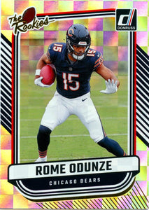 Rome Odunze RC 2024 Donruss The Rookies