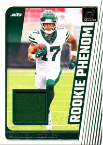 Malachi Corley RC 2024 Donruss Rookie Phenom Jersey Patch