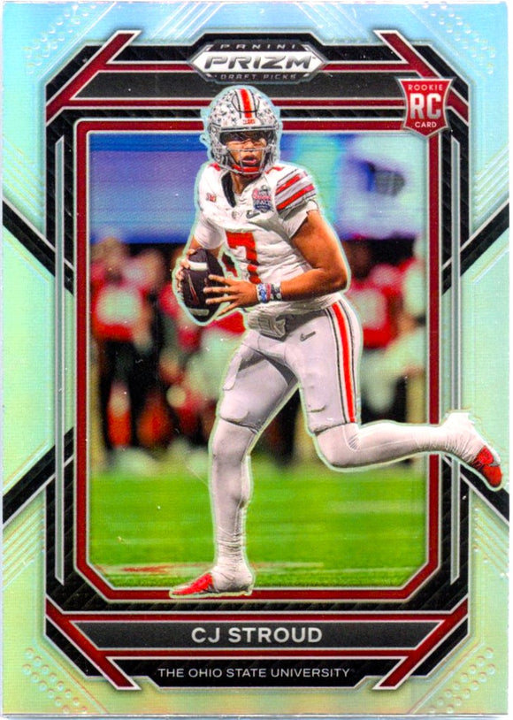 Cj Stroud RC 2023 Panini Prizm Draft Silver Rookie #102