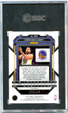 Stephen Curry 2022-23 Panini Prizm Purple Cracked Ice SP 76/149 SGC 10