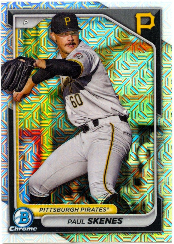 Paul Skenes RC 2024 Bowman Chrome Mega Box Rookie