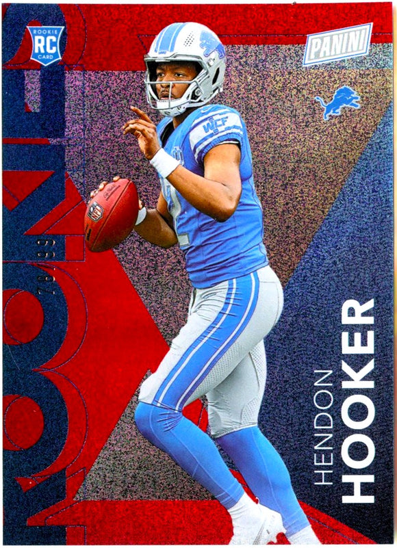 Hendon Hooker RC 2023 Panini National Silver Pack Red Rookie SP 78/99