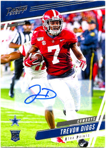 Trevon Diggs 2020 Panini Prestige Xtra Points Rookie Auto #294