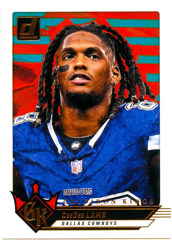 Ceedee Lamb 2024 Donruss Gridiron Kings #6