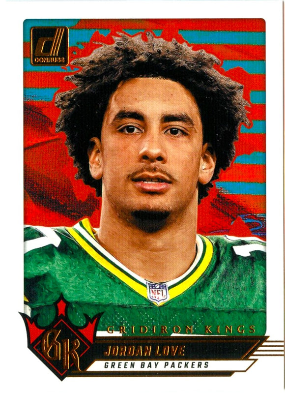 Jordan Love 2024 Donruss Gridiron Kings #9