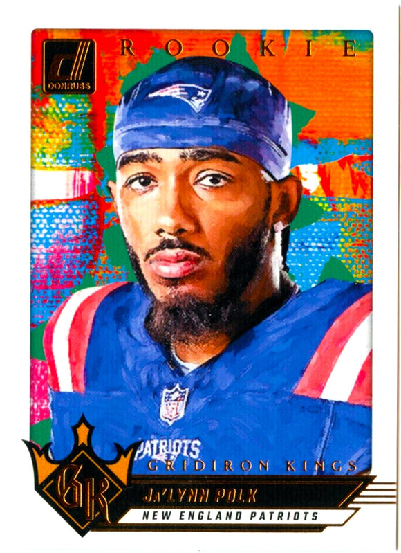 Ja'Lynn Polk RC 2024 Donruss Gridiron Kings Rookie #16