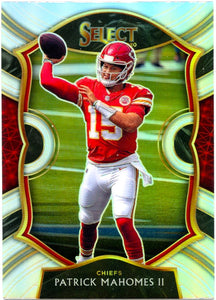 Patrick Mahomes II 2020 Panini Select Concourse Silver Prizm #2