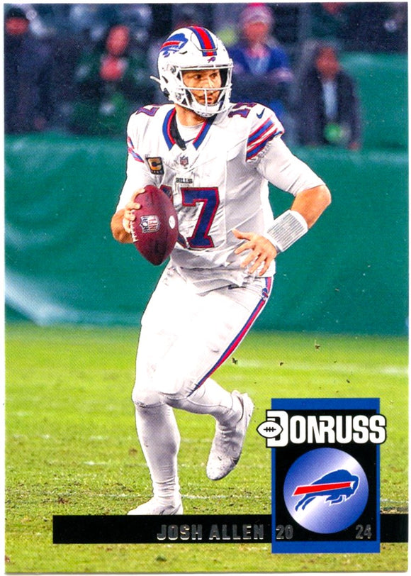 Josh Allen 2024 Panini Donruss Throwback #1