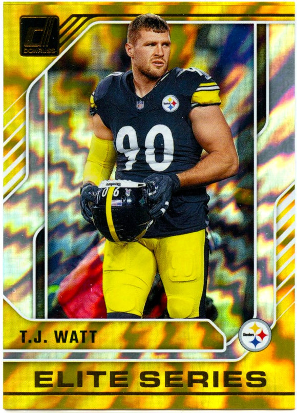 Tj Watt 2024 Panini Donruss Elite Series #27