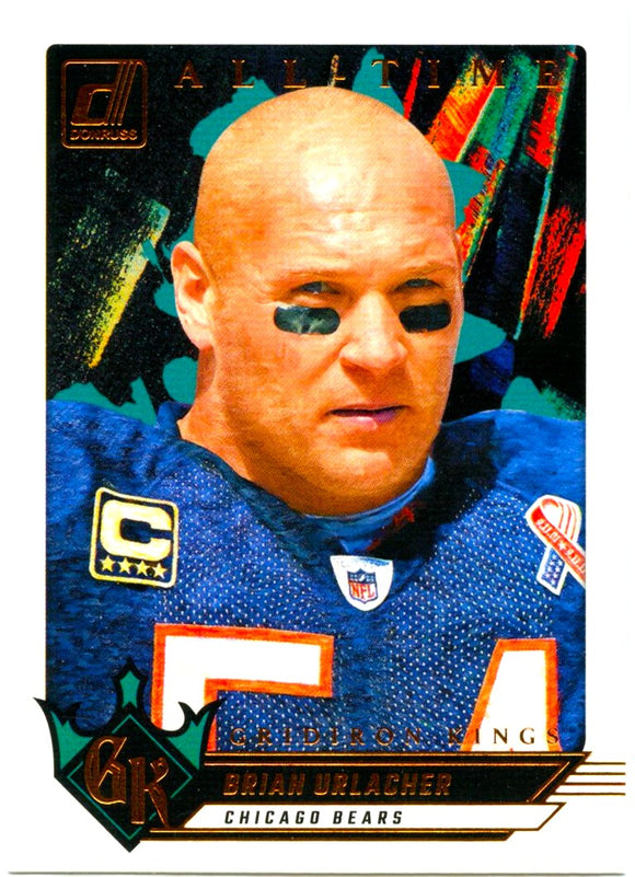 Brian Urlacher 2024 Donruss Gridiron Kings All Time #3