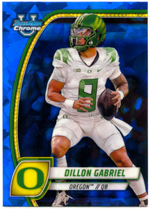 Dillon Gabriel RC 2024 Bowman University Sapphire Rookie #3