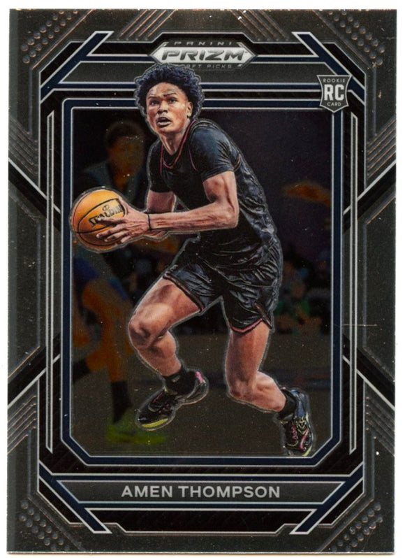 Amen Thompson RC 2023 Panini Prizm Draft Rookie #4