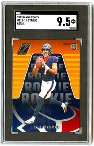 Cj Stroud RC 2023 Panini Zenith Retail Rookie #112 SGC 9.5