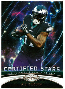 Aj Brown 2023 Panini Certified Certified Stars