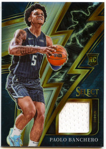 Paolo Banchero RC 2022-23 Panini Select Sparks Silver Rookie Patch