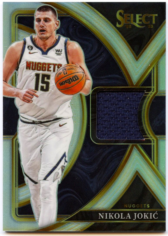 Nikola Jokic 2022-23 Panini Select Silver Selective Swatches Patch