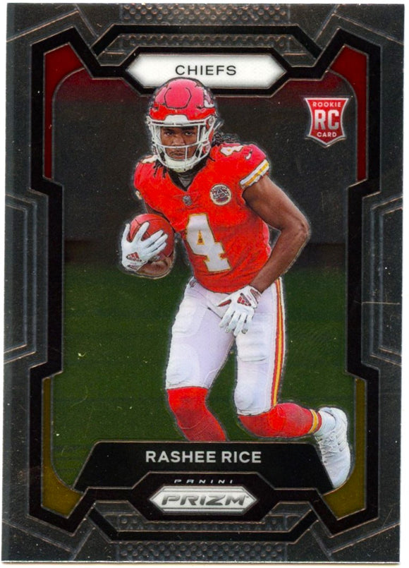 Rashee Rice RC 2023 Panini Prizm Rookie Card #350