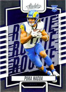 Puka Nacua RC 2023 Panini Absolute Rookie Card #189