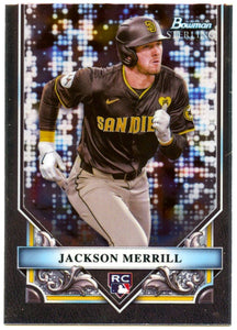 Jackson Merrill RC 2024 Bowman Sterling Rookie