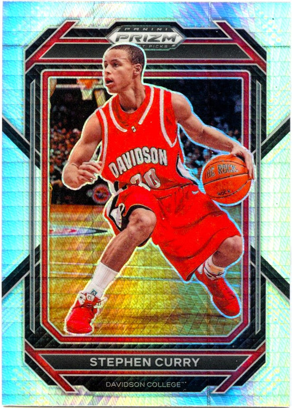 Stephen Curry 2023 Panini Prizm Draft Hyper #53