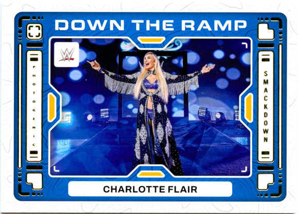 Charlotte Flair 2024 Panini Photogenic WWE Down The Ramp #8