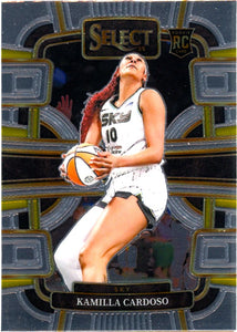 Kamilla Cardoso RC 2024 Panini Select WNBA Concourse Rookie #33