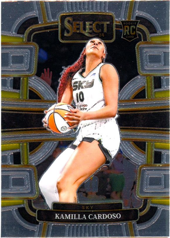 Kamilla Cardoso RC 2024 Panini Select WNBA Concourse Rookie #33