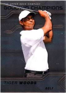 Tiger Woods 2023 Upper Deck Goodwin Champions