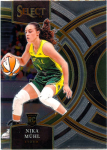 Nika Muhl RC 2024 Panini Select WNBA Premier Level Rookie #162