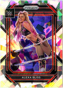 Alexa Bliss 2023 Panini Prizm WWE Cracked Ice #139