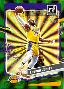 Lebron James 2023-24 Panini Donruss Green Holo Laser #2